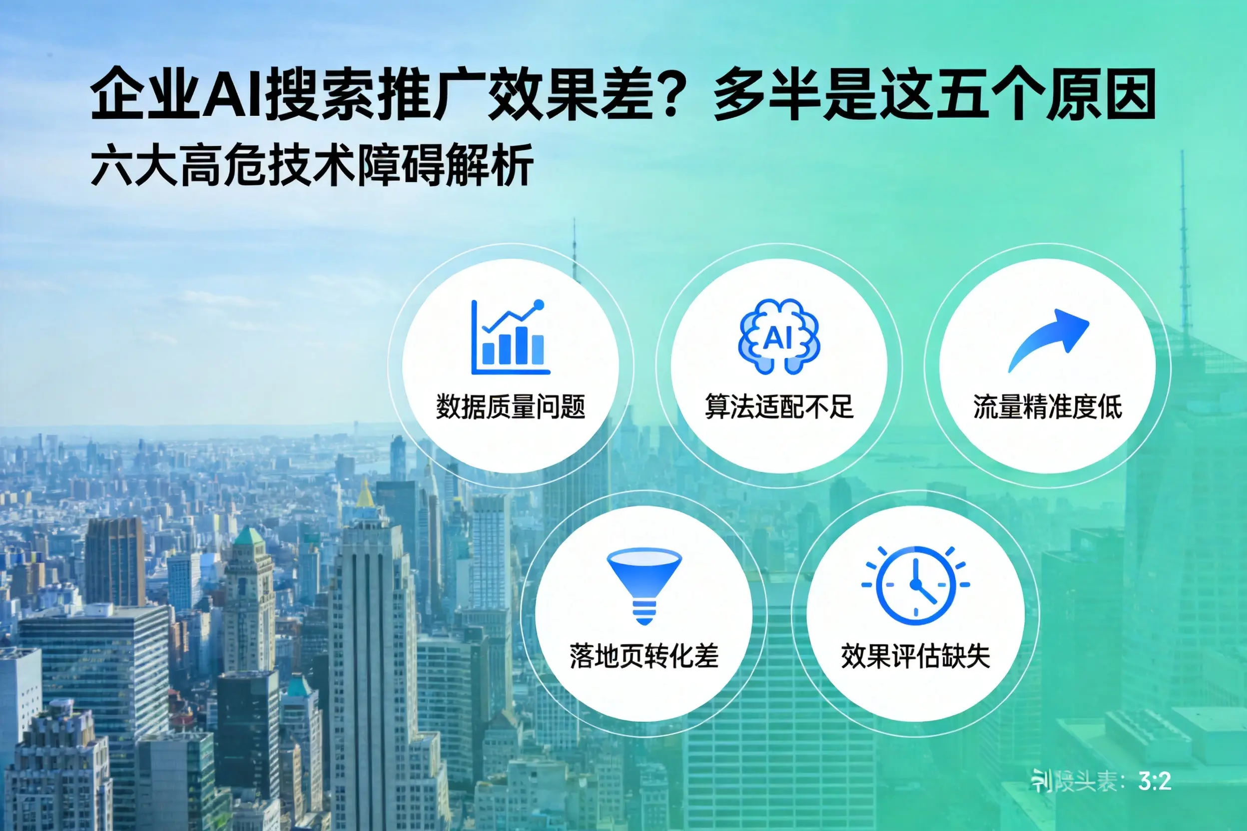 北川企业AI搜索推广效果差？多半是这五个原因